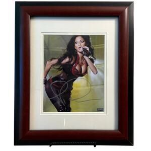 Nicole Scherzinger Pussycat Dolls Tony Winner Autographed Framed Photo 14x17 COA